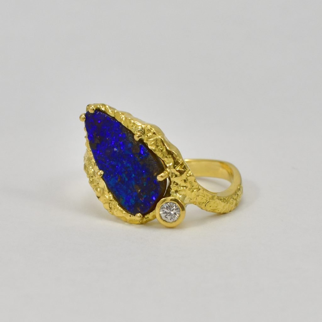 Opal & Diamond Ring - Daou