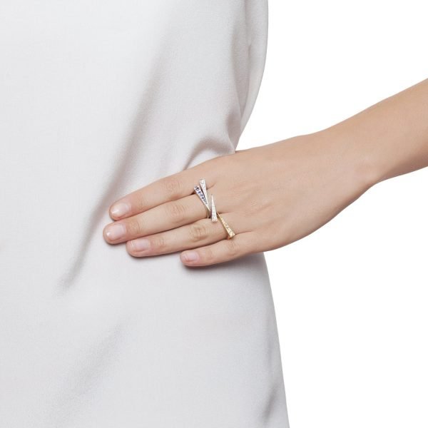 Twin Spark Ring - Diamond