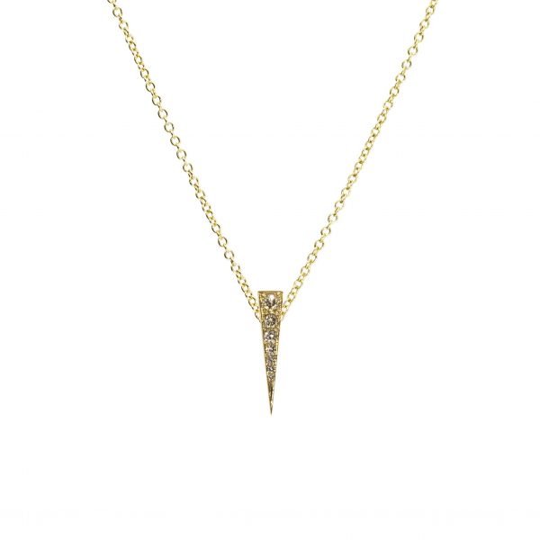 Spark Pendant - Champagne Diamond