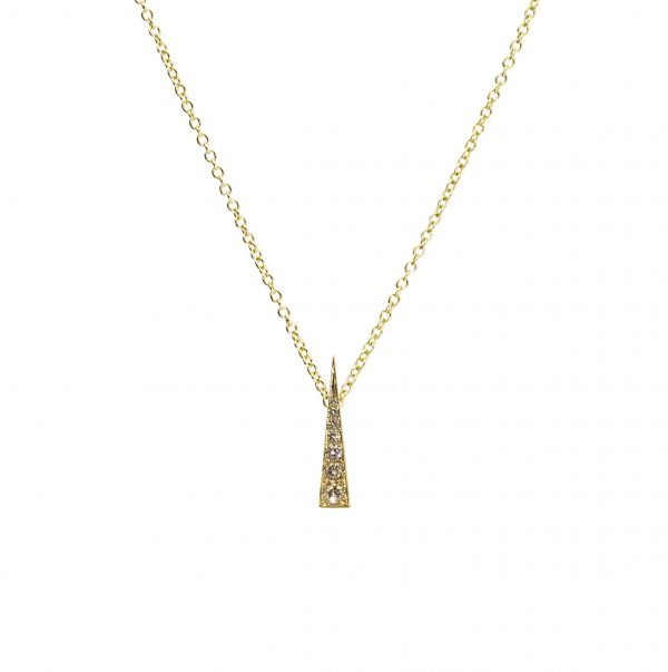 Spark Pendant - Champagne Diamond