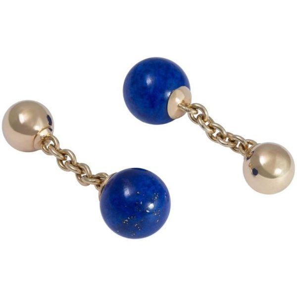 Lapis Lazuli Orb Cufflinks